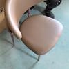 Mesa de Comedor y Silla para Hogar Moderno Silla de Café de Lujo Ligero de Diseño Taburete de Restaurante Casual Silla Simple con Respaldo