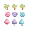 Acessórios de Resina DIY Desenho Animado Joias Oceano 3 Cola Cremosa Grampo de Cabelo Capa de Celular Fivela de Sapato Pingente de Chaveiro Acessórios