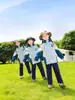 Ropa de Jardín de Infancia Ropa de Primavera y Otoño Uniforme Escolar para Niños Traje Ropa de Otoño e Invierno para Estudiantes de Primaria Ropa Deportiva Ropa Rústica Conjunto de Tres Piezas