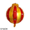 Extra Large 4D Christmas Balloons 3D Christmas Reindeer Snowman 60inch Santa Claus Holiday Party Decoration Balloons