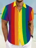 Camisas masculinas de manga curta com estampa digital 3D, estilo praia e resort havaiano, mais vendidas na primavera e verão, transfronteiriças