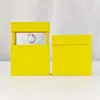Caixa de Exibição Transparente de Filme PE Manga de Papel Correspondente Caixa de Embalagem Suspensa Saco de Presente Anel de Joia Caixa de Papel para Joias