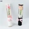 Dia da Deusa Buquê Flor Única Multi-Galhos Caixa de Embalagem Flor Única Rosa Cravo Caixa para Flor Única Presente DIY para Mãe Shihai