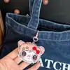 Linda y juguetona funda pequeña de jade Yuyu para auriculares, monedero, tarjetero para estudiante, llavero, bolsa estilo chica suave, monedero para llaves, bolsa de almacenamiento
