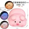 Nueva Lámpara de Cerdo Linda Transfronteriza Lámpara de Noche Pequeña Lámpara de Mesa de Silicona Pequeña Lámpara de Ambiente Lámpara LED Adorno de Muñeca