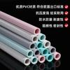 Ventas Directas de Fábrica Tubo de PVC Colorido Tubo de Plástico Duro de PP Juguete de Bola Ondulada Tubo de Soporte de PVC Tubo Colorido de PVC
