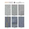 Suelo de Plástico-Piedra PVC Imitación Azulejo, Impermeable y a Prueba de Humedad, Se Puede Colocar Directamente sobre Suelos de Cemento, Suelo de Lámina de Plástico Engrosado y Resistente al Desgaste
