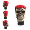 Perilla de Cambio de Marchas de Calavera de Coche Modificación Personalizada Perilla de Cambio de Marchas Fantasma con Cicatriz Palanca de Cambios de Resina Universal