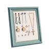Suporte para Brincos Porta-Retrato Suporte para Joias Placa para Brincos de Orelha Prateleira de Parede para Pulseiras Porta-Exibição de Colares Armazenamento de Brincos Enfeites