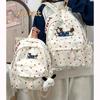 Mochila escolar de alto valor para estudiantes de secundaria, mochila para computadora con cachorro lindo, mochila de viaje para estudiantes universitarios de preparatoria, a la moda