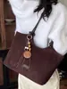 Novedad Otoño 2026 Bolso Tote de Hombro Único de Alto Valor, a la Moda, con Personalidad, Sensación Relajada, para Debajo del Brazo
