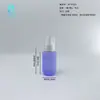Botella rociadora de 100 ml de hombro plano y fondo redondo, cubierta completa, diámetro de 45 mm, corta y robusta, para fragancia, cuidado de la piel, cuidado personal, botella de plástico PET
