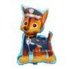 Película de aluminio de la patrulla canina de dibujos animados, globo peludo de Ali Archie, diseño de escena de fiesta de cumpleaños infantil, decoración