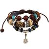 Pulseira de couro de vaca popular europeia e americana direto da fábrica pequena joia joia Yiwu quente nova pulseira de couro genuíno