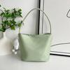 Bolsas de Presente Cuidadosamente Selecionadas, Design Coreano de Nicho, Sacolas de Presente de Aniversário, Bolsas Femininas com Letras, Bolsas de Mão, Bolsas de Balde de Nylon