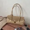 Bolso Retro de Hombro Estilo Cartero Británico para Mujer Nuevo Otoño/Invierno Gran Capacidad Versátil Temperamento para Viajes Cotidianos Bolso de Hombro Único