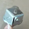 Protector de Esquina Metálico Caja de Madera Caja de Aluminio Caja de Herramientas Maleta de Vuelo Accesorios de Ferretería Bolsa para Pelotas Protector de Esquina Triángulo Ángulo Recto Bolsa para Pelotas