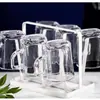 Caneca Redonda com Alça de Cavalo de Corrida para Uso Doméstico, Caneca de Alta Qualidade para Mulheres, Conjunto de Xícaras de Chá, Copo de Cerveja, Xícara de Café