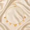 Joyería transfronteriza europea y americana aleación collar con colgante de mariposa hueca tridimensional para mujer moda versátil personalidad nuevo collar