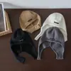 Gorro de Punto Estilo Coreano para Niños Delgado Cálido Lana Protección para Orejas de Bebé Otoño Invierno Elegante Cubre Cabeza para Bebés y Niños Pequeños Moda