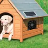 Suministro Transfronterizo de Extractores para Invernaderos Solares. Los ventiladores solares son adecuados para gallineros, casetas de mascotas, cuartos de servicio y invernaderos