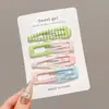 Pinza para el Cabello Negra Sin Costuras para Mujer 2026 Nuevo Clip de Alto Gama para Flequillo Pinza Lateral Accesorio para el Cabello
