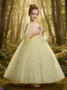 Vestido Infantil, Vestido de Princesa para Menina, Vestido de Alta Qualidade para Daminha de Honra, Aniversário, Desfile, Saia Tutu, Vestido para Apresentação de Piano