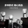 Nuevo Vaso Pequeño de Vino de Lujo Ligero Vidrio Espesor Grabado Copa de Vino Blanco Copa de Vino Patrón de Piedras Preciosas Vaso Pequeño para Beber en Casa