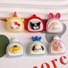Accesorios de goma color crema, dibujos animados de animales, adorables accesorios de bricolaje, colgante de resina mixta, funda para teléfono móvil, parche, colgante de llave