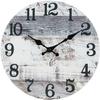 Transfronterizo 10 Relojes de Pared de Madera Simples Relojes Digitales Creativos de Tablero de Madera Reloj Silencioso de Pared para Sala de Estar, Dormitorio, Cocina Decoración