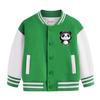 Chaqueta de Béisbol de Primavera y Otoño para Niños y Niñas 2026 Nuevo Top con Bloques de Color para Niños Mayores Chaqueta de Invierno con Forro Polar Trendy