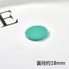 Hoja Acrílica Colorida Redonda Coreana Fruta Material para Accesorios de Pasador de Pelo Joyería Pendientes Pendientes Hechos a Mano DIY