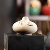 Mini Vaso Ornamentado Criativo para Decoração, Acessório de Mesa Nostálgico Vintage para Atrações Turísticas, Pequeno Vaso de Flores Tang Sancai