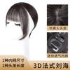 Peluca Flequillo Francés para Mujer Parche Natural Invisible Rojo de Internet Corrección Facial Flequillo Falso Pieza de Cabello Flequillo de Aire 3D para Mujer
