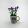 Mini Vaso Cerâmico Magnético Decorativo Criativo Transfronteiriço 3D Realista Pequeno Vaso de Flores Fofo Ímã Decorativo de Geladeira