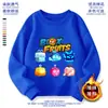 Roupa para meninos e meninas, suéter Blox Fruits, caixa de frutas do Diabo, periférico de jogo ROBLOX