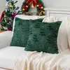 Funda de Almohada de Calabaza Fantasma Bordada Plana Más Vendida de Amazon Decoración de Halloween Sala de Estar Sofá Mesita de Noche Funda de Cojín Personalizada