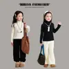 Suéter de Punto Tutu Elefantito para Niñas 2026 Otoño/Invierno Nuevo Ropa Interior de Invierno para Niños Suéter Grueso para Niños