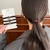 Diadema Cuadrada de Acrílico Estampado de Leopardo, Banda de Goma Simple y de Alta Elasticidad, Diadema de Celebridad de Internet, Goma para el Cabello, Duradera