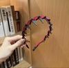 Faixa de Cabelo Ondulada de Veludo com Strass Brilhante de Cano Alto para Lavar o Rosto, Prender o Cabelo, Acessório de Cabelo Versátil para Mulheres