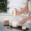 Batidora de Huevos Eléctrica Inalámbrica de Mano, Espumador de Leche Casero, Espumador, Batidora para Hornear