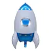 Nuevo Globo Cohete de 22 pulgadas 24 pulgadas Dibujo Animado Lindo Tema Espacial Decoración Fiesta de Cumpleaños para Niños Venta al por Mayor Transfronteriza