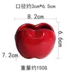 Bolsa de Manzana Linda Transfronteriza Maceta de Cerámica para Suculentas Planta Verde Suculenta Dispositivo de Floración Adornos Pequeños de Escritorio Creativos Transpirables