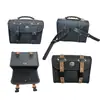 Bolsa Lateral para Motocicleta Vintage Bolsa de Silla de Montar Universal de Cuero PU Chinchilla Flash Bolsa Colgante de Almacenamiento Lateral Bolsa Impermeable para Asiento Trasero