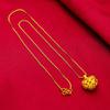 Pulsera de amor de oro de Vietnam, collar, anillo, collar, pulsera de amor hueca, joyería