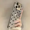 Funda de Lunares con Pequeñas Alas para iPhone 17 Pro Max, Funda de Teléfono para Mujer Apple 16, 15 Protección Total Anticaídas, 14 Linda