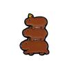 Broche Popular Original de Dibujos Animados Capibala Capibara Lindo y Lindo Decoración para Mochila Escolar Insignia de Aleación Fija para Cintura