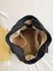 Bolsa de lona de mezclilla lavada casual estilo coreano, estilo artístico, adecuada para estudiantes universitarias, para el uso diario, ir de compras y viajes de compras.