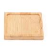Posavasos de Bambú Transfronterizo Manteles Individuales Tapetes para Macetas de Flores Redondos Rectangulares con Formas Especiales Multitalla Posavasos para Té Posavasos DIY