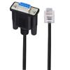 Cable de consola serie LAN RS232 DB9 hembra a RJ11 RJ12 6P6C